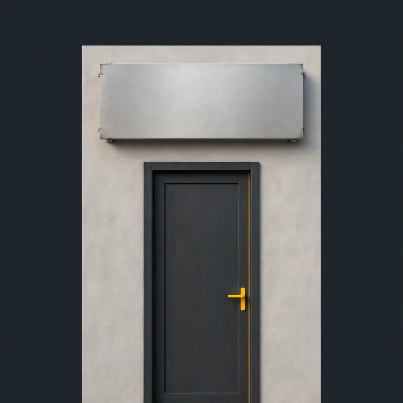 Façade sign